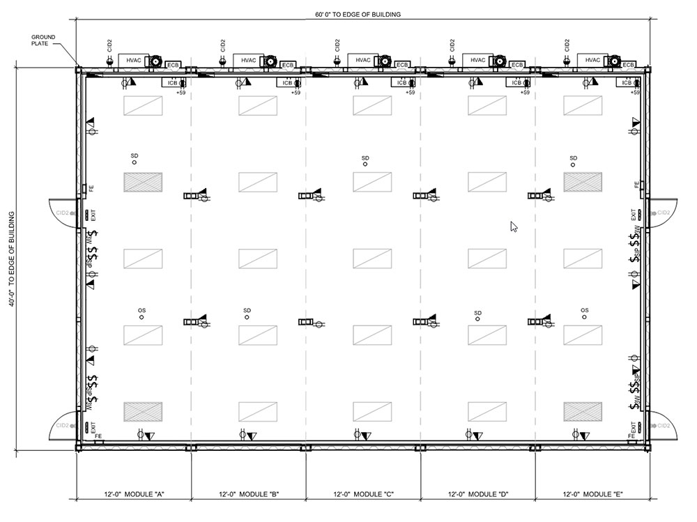 5Plex; Blast-Resistant Multi-Unit Complex