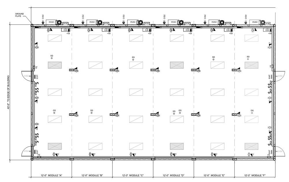 6Plex; Blast-Resistant Multi-Unit Complex