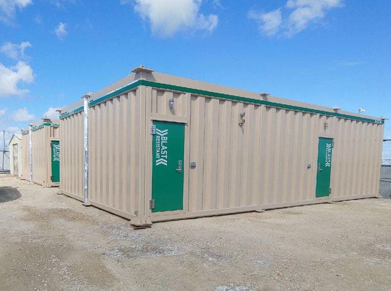 Blast-Resistant Portable Buildings Multi-Unit