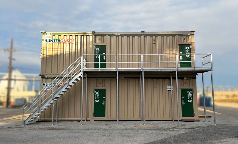 Two-story Stair with Platform
