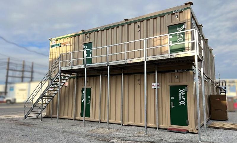 Two-story Stair with Platform