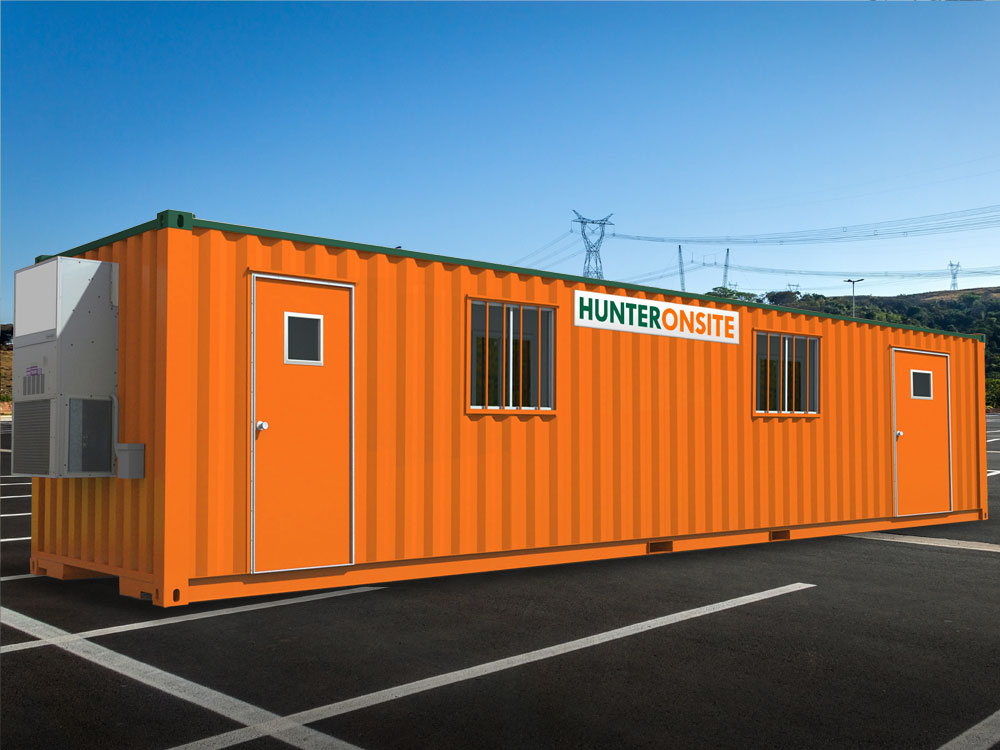 New Caney Texas
 Container Office 40 ft. Security Windows